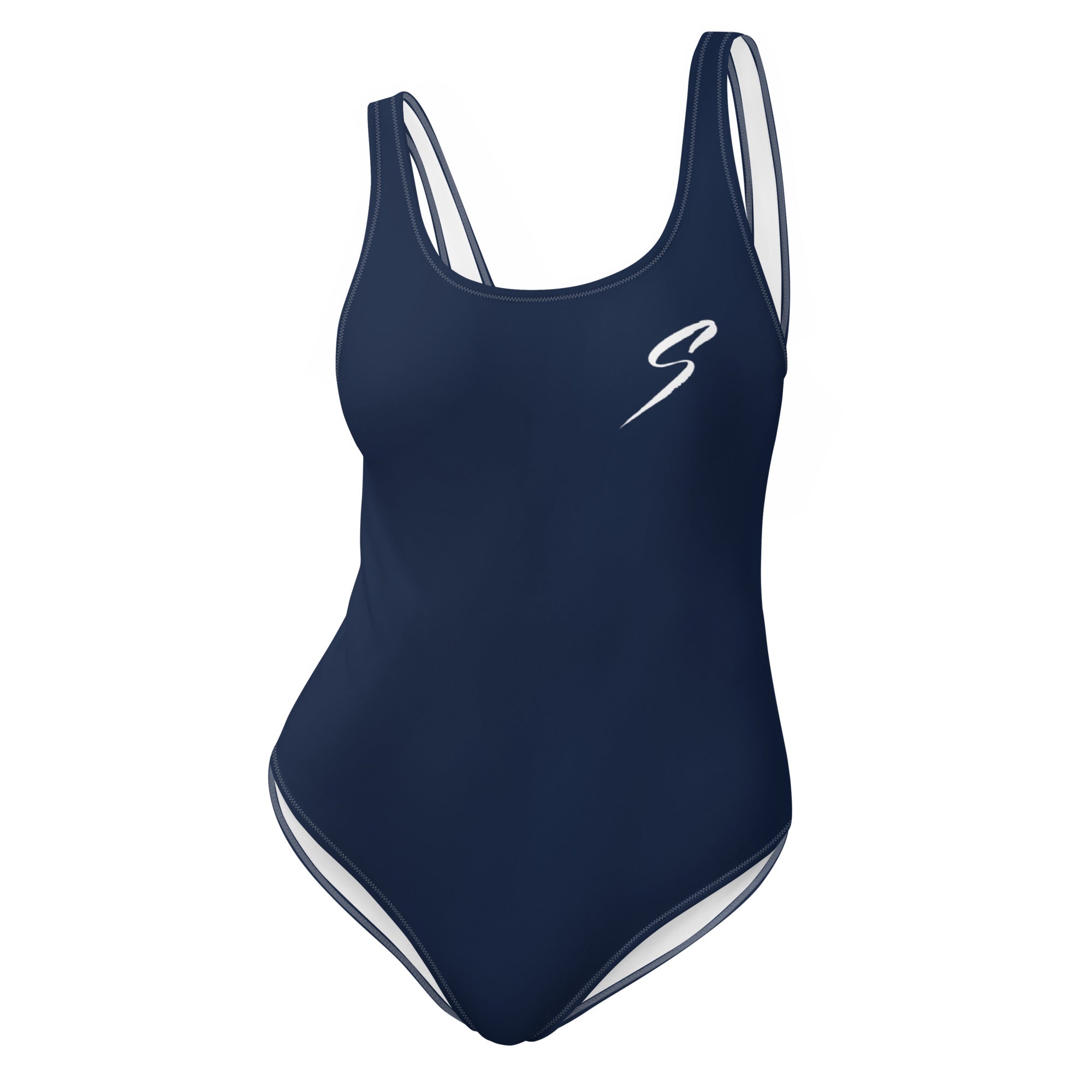 Navy One Piece Swimsuit