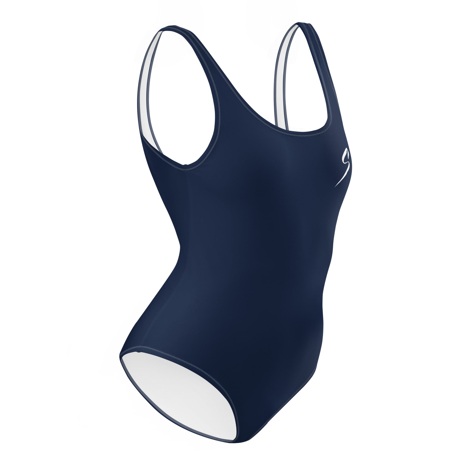 Navy One Piece Swimsuit