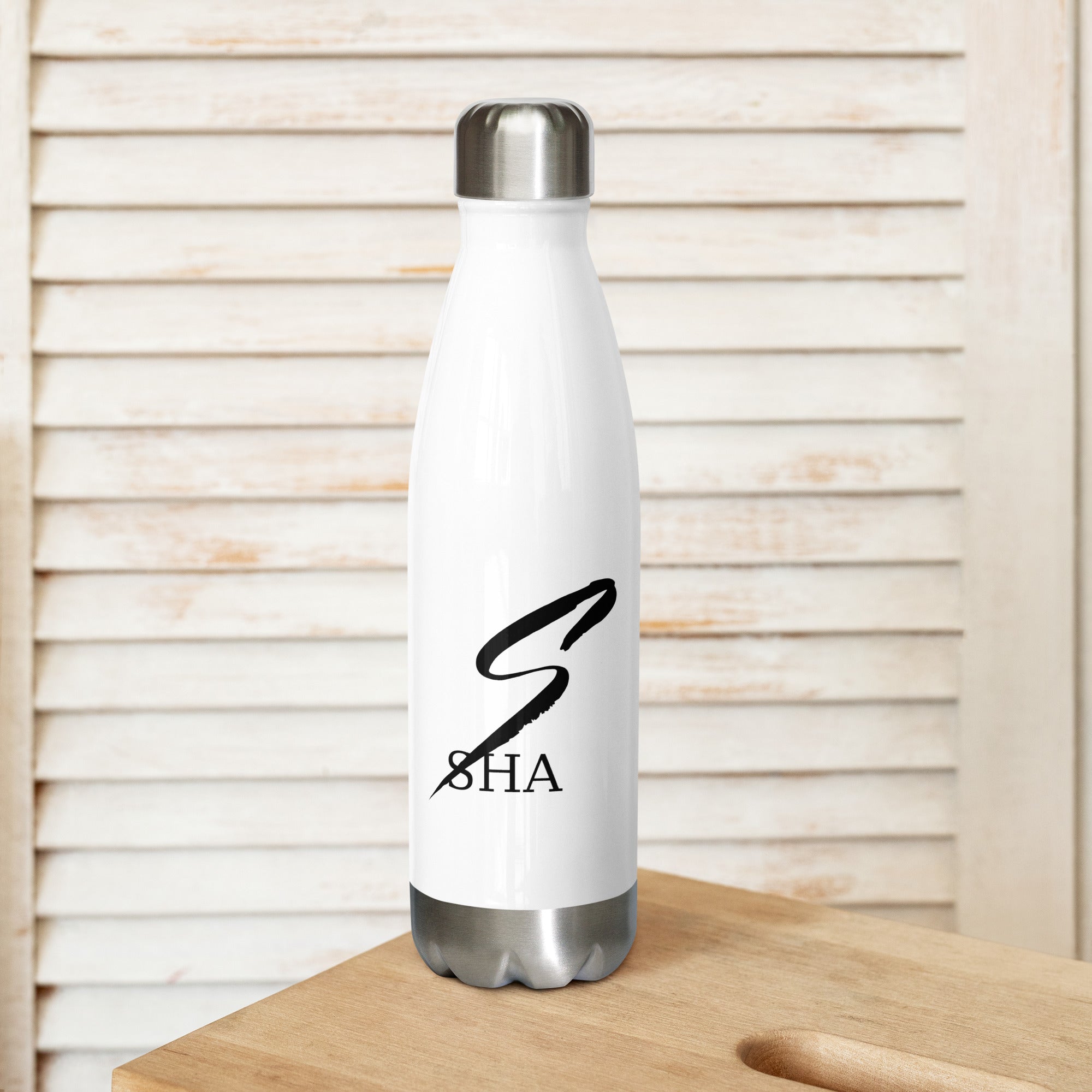 Stainless Steel Water Bottle White