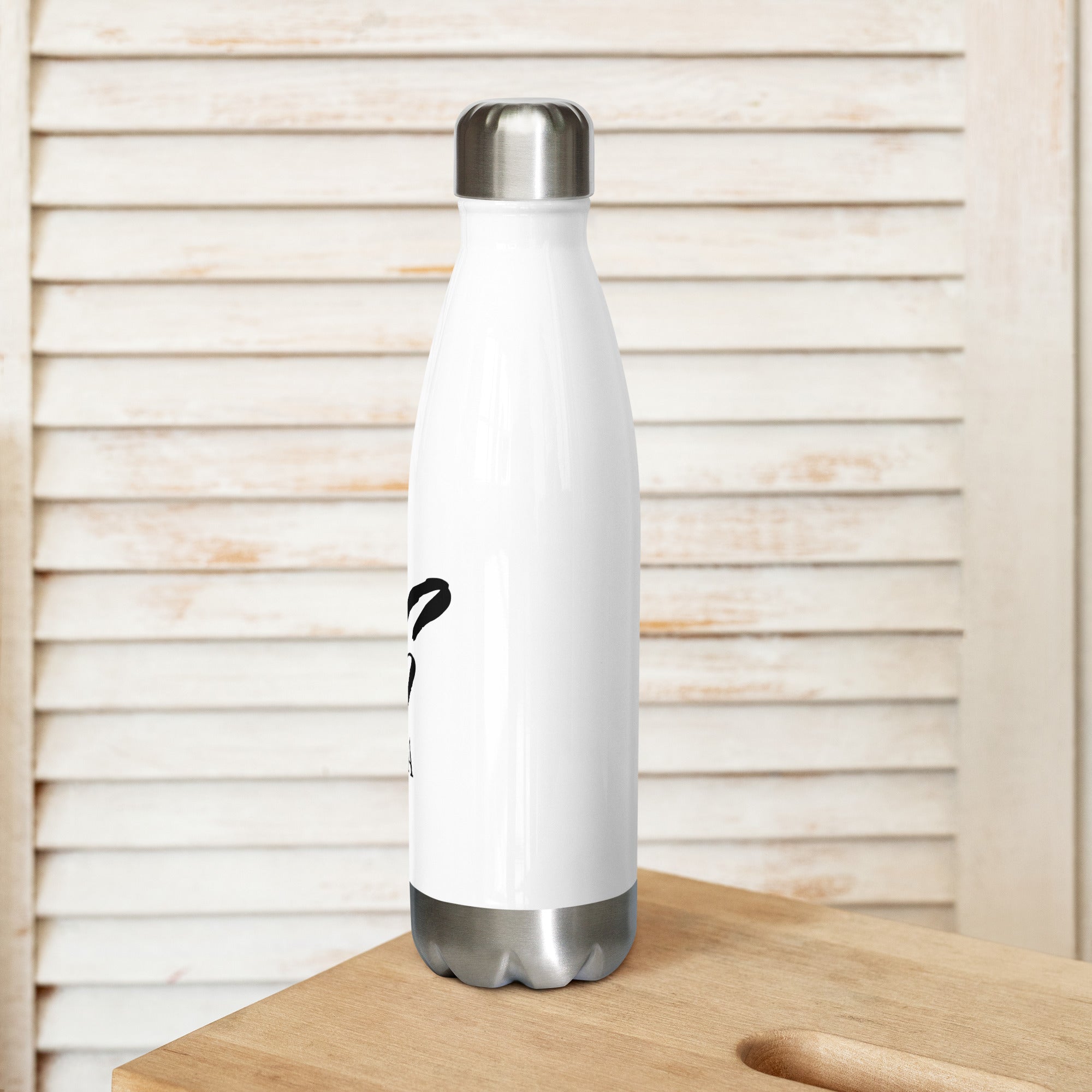 Stainless Steel Water Bottle White