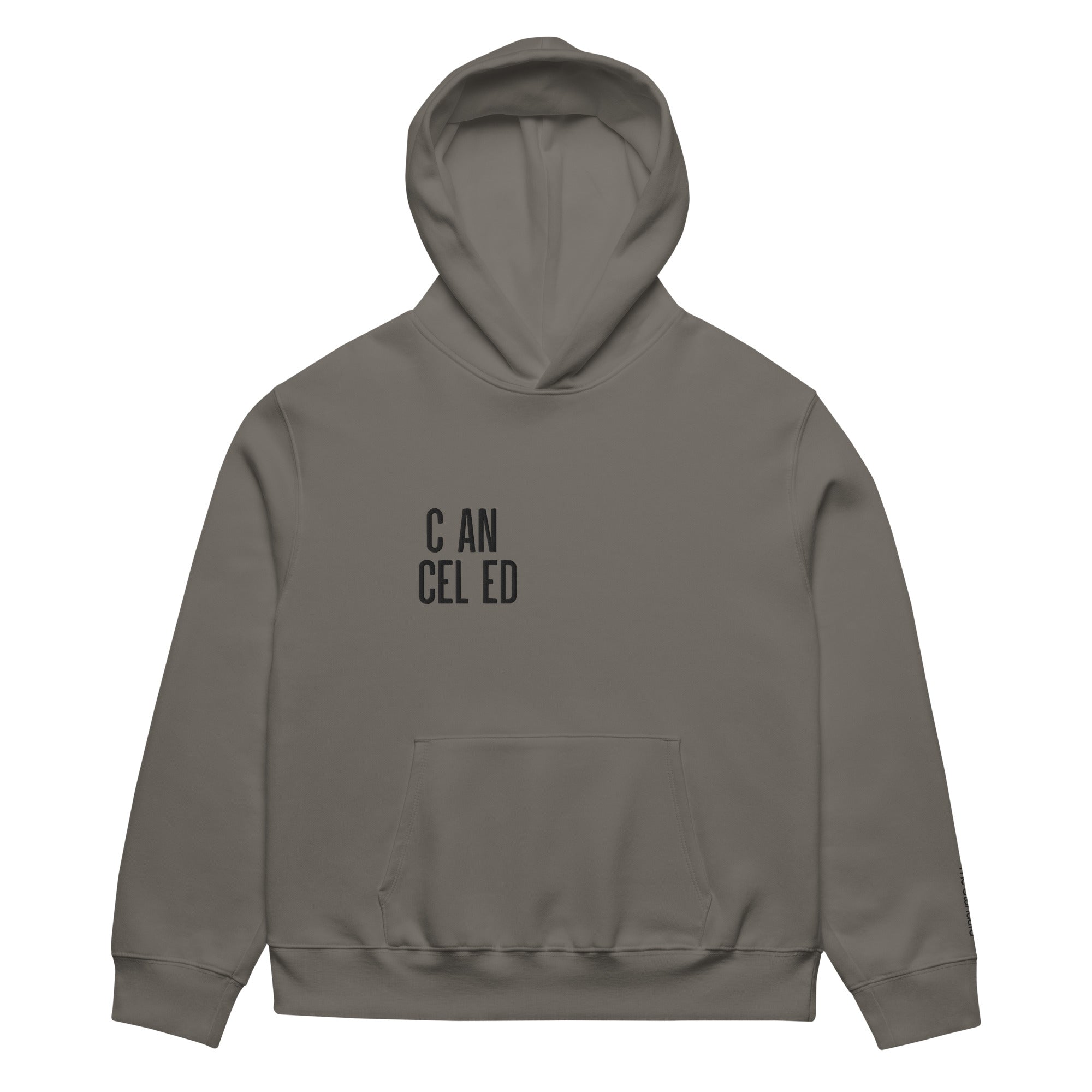 Canceled Oversized heavyweight hoodie
