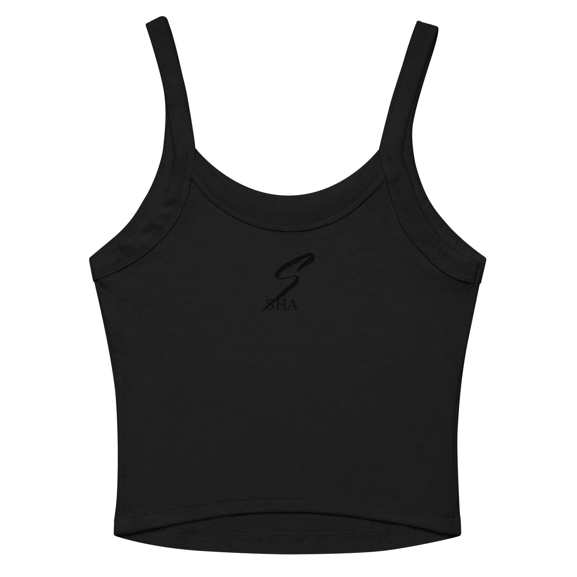 Logo Micro-Rib Tank Top